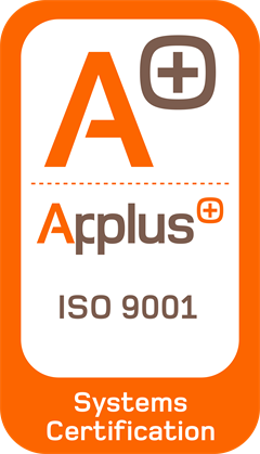 Sello ISO 9001 de Applus Systems Certification